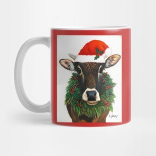 Tobey 2020 Christmas Cow Mug